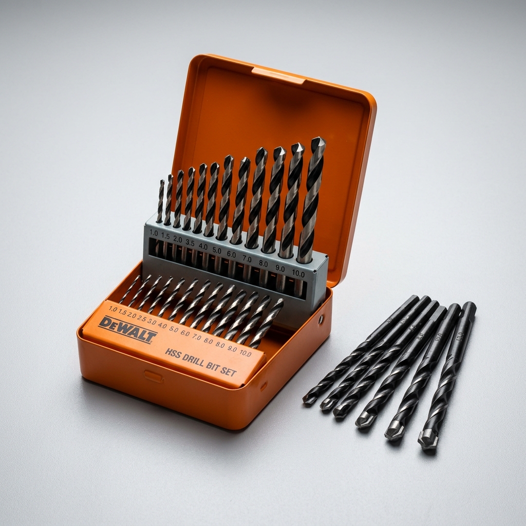 HSS Jobber Drill Set (2mm to 8mm, 13pc)