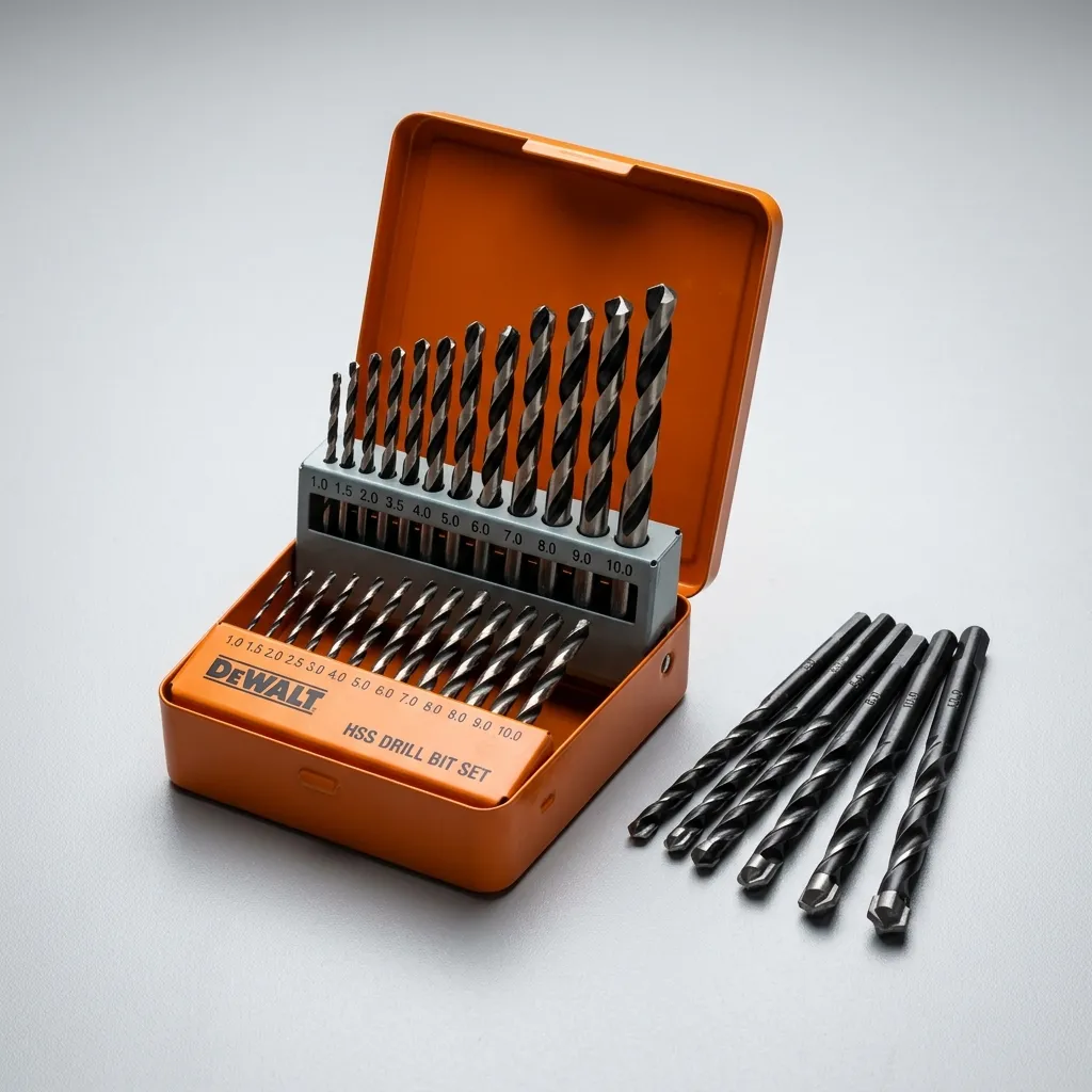 HSS Jobber Drill Set (2mm to 8mm, 13pc)